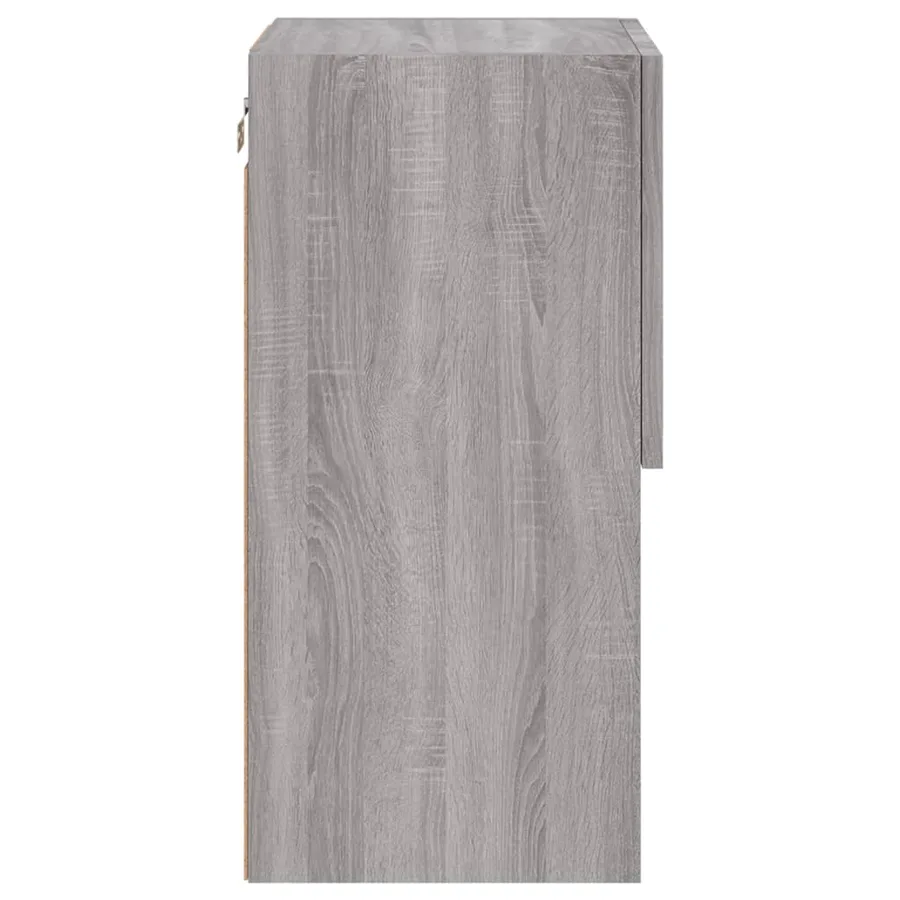 Meubles TV avec lumières LED 2 pcs sonoma gris 30,5x30x60 cm - 10