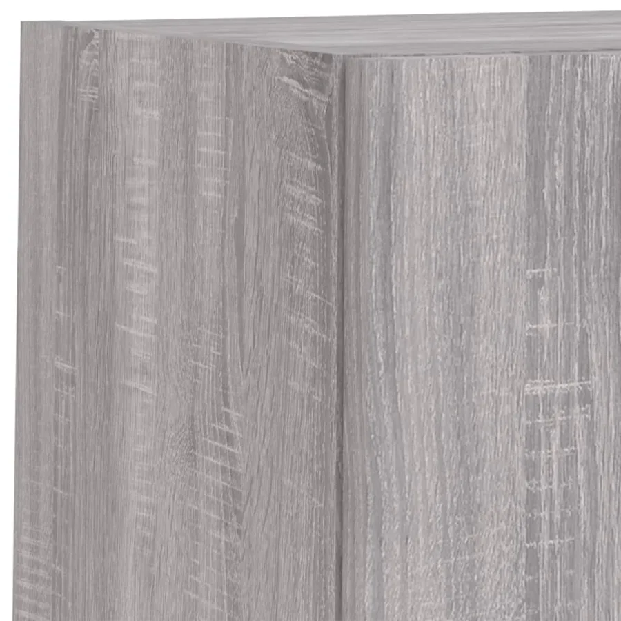 Meubles TV avec lumières LED 2 pcs sonoma gris 30,5x30x60 cm - 13