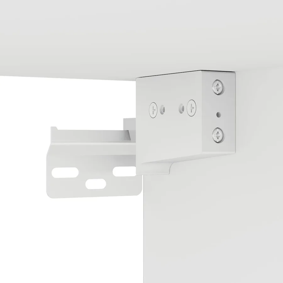 Meuble TV mural avec lumières LED blanc 30,5x35x30 cm - 14