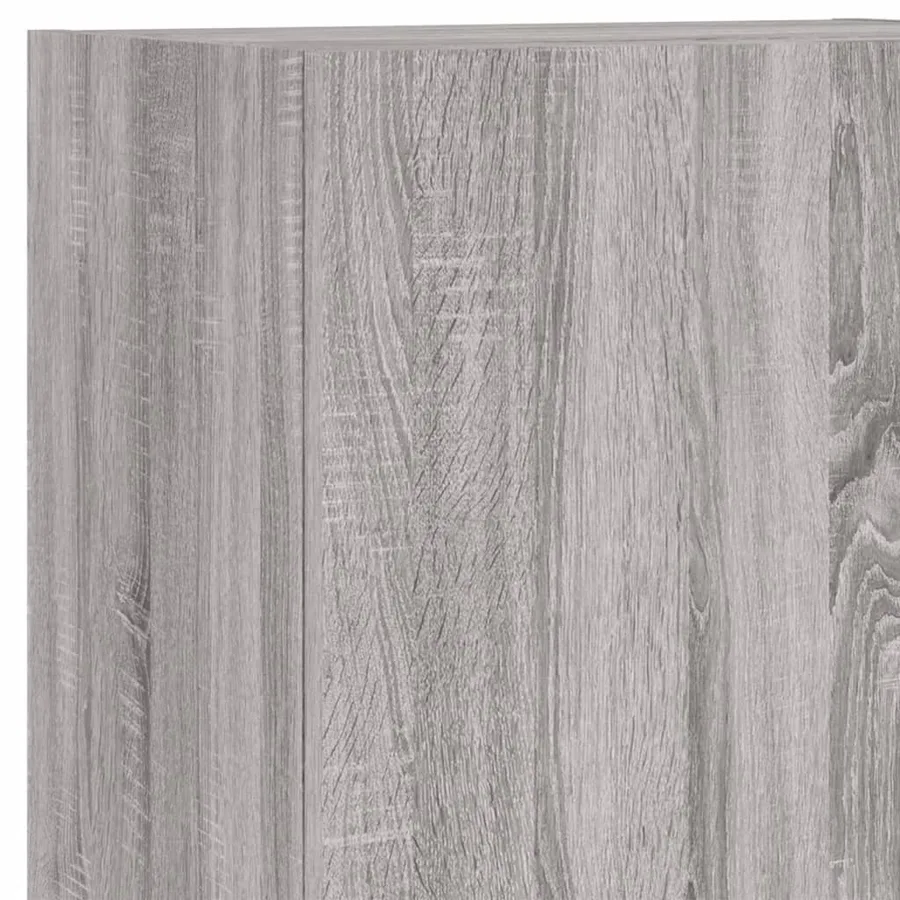 Unités murales TV 5 pcs sonoma gris bois d'ingénierie - 10