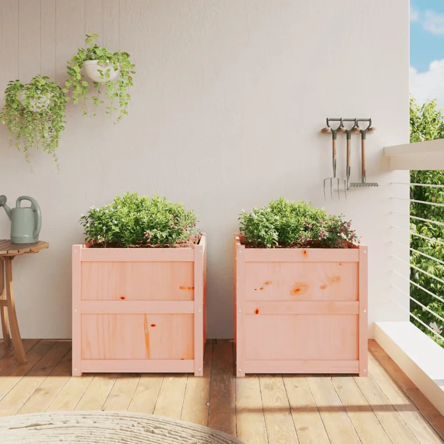 Jardinières 2 pcs bois massif douglas - 3