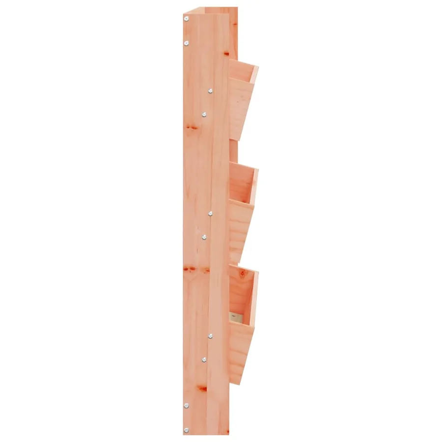 Jardinière murale 3 niveaux 60x18,5x110 cm bois douglas massif - 5