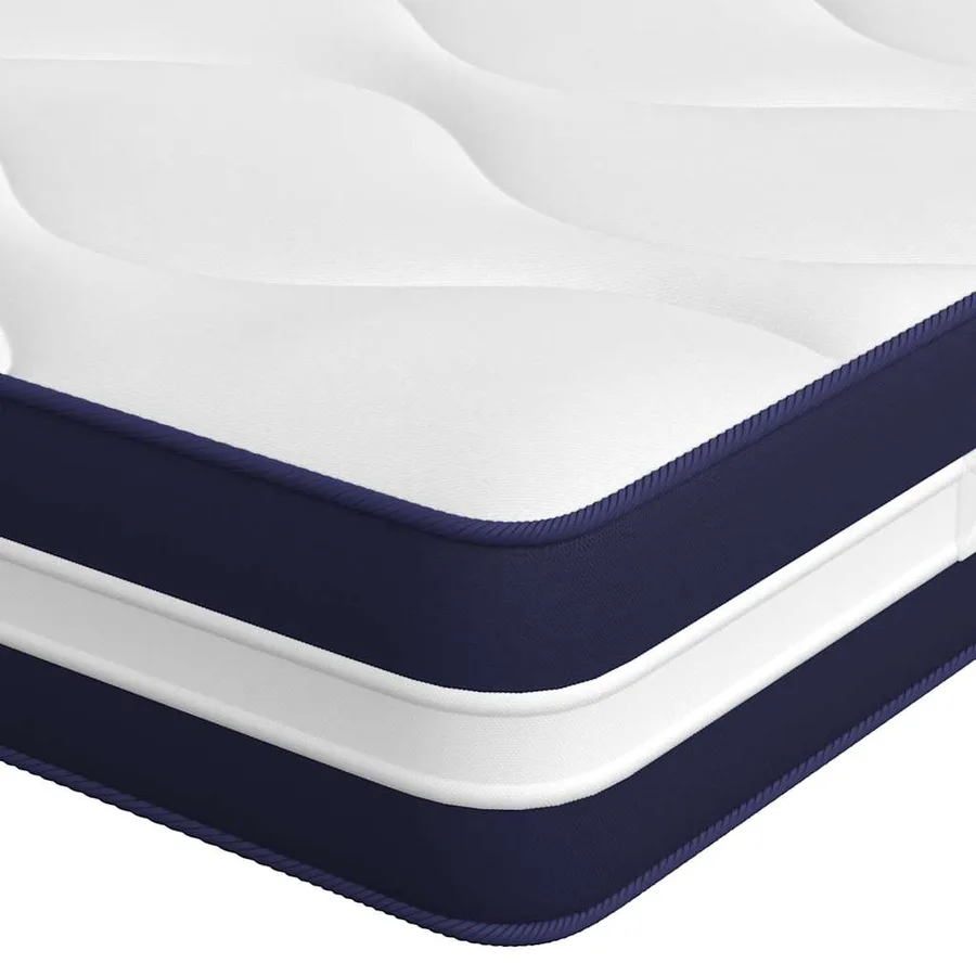 Matelas à ressorts ensachés dureté moyenne 180x200 cm - 5