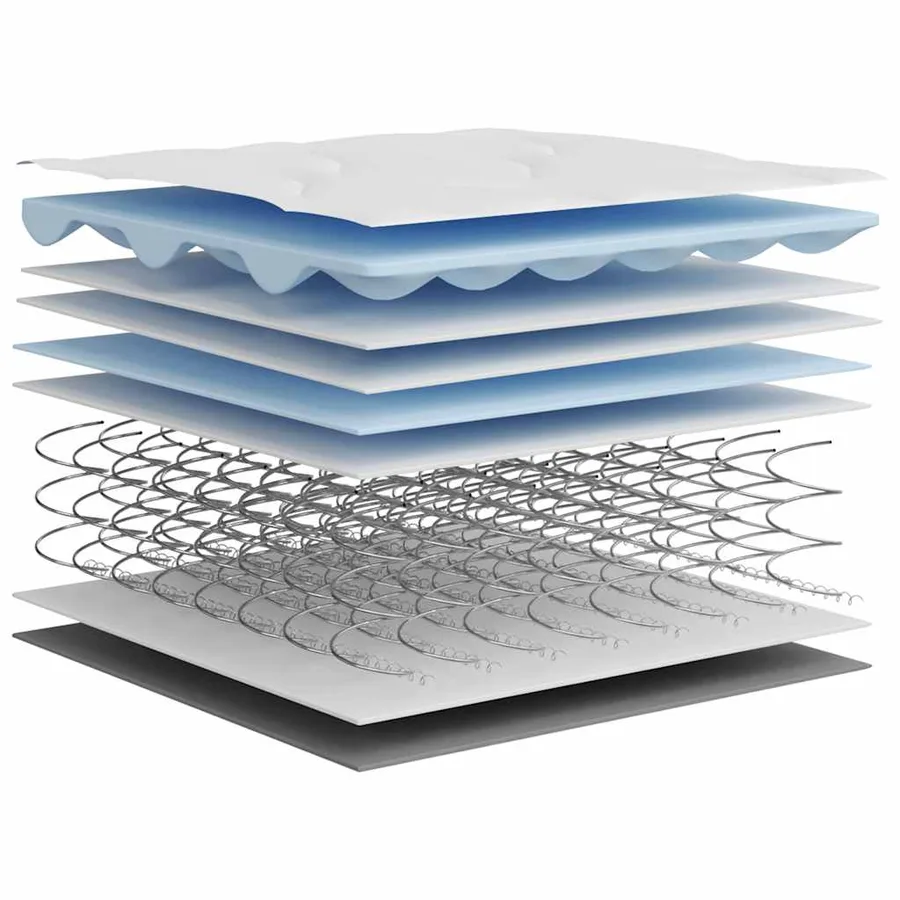 Matelas à ressorts bonnell moyen 180x200 cm - 8