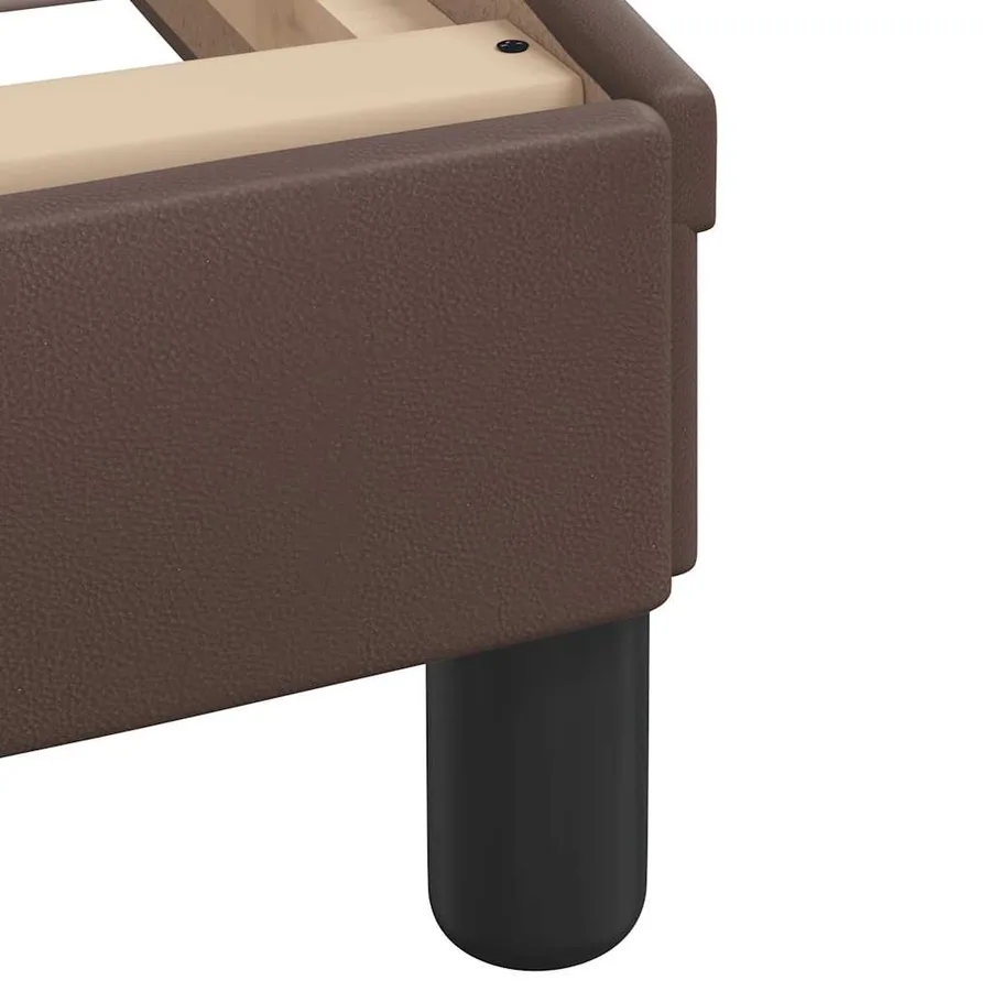 Cadre de lit Dover marron 90x200 cm similicuir - 7