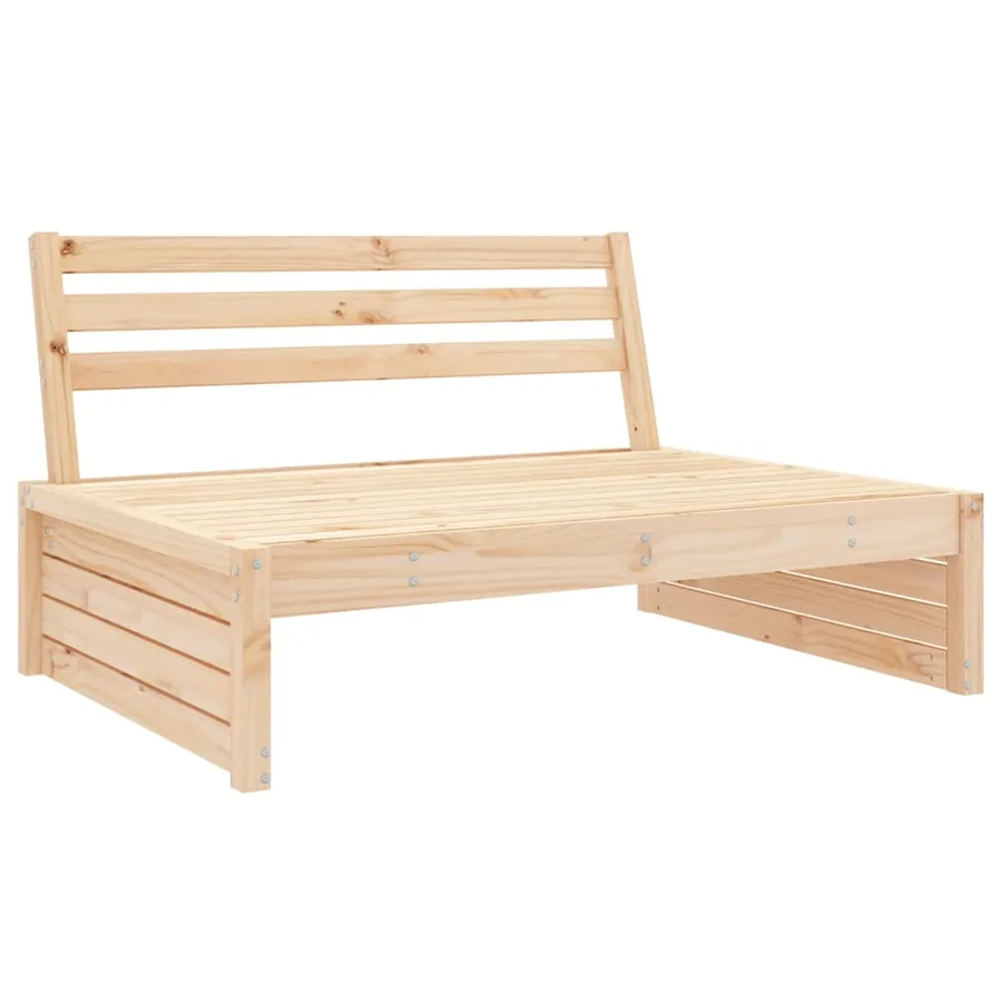 Salon de jardin 4 pcs bois massif de pin - 3