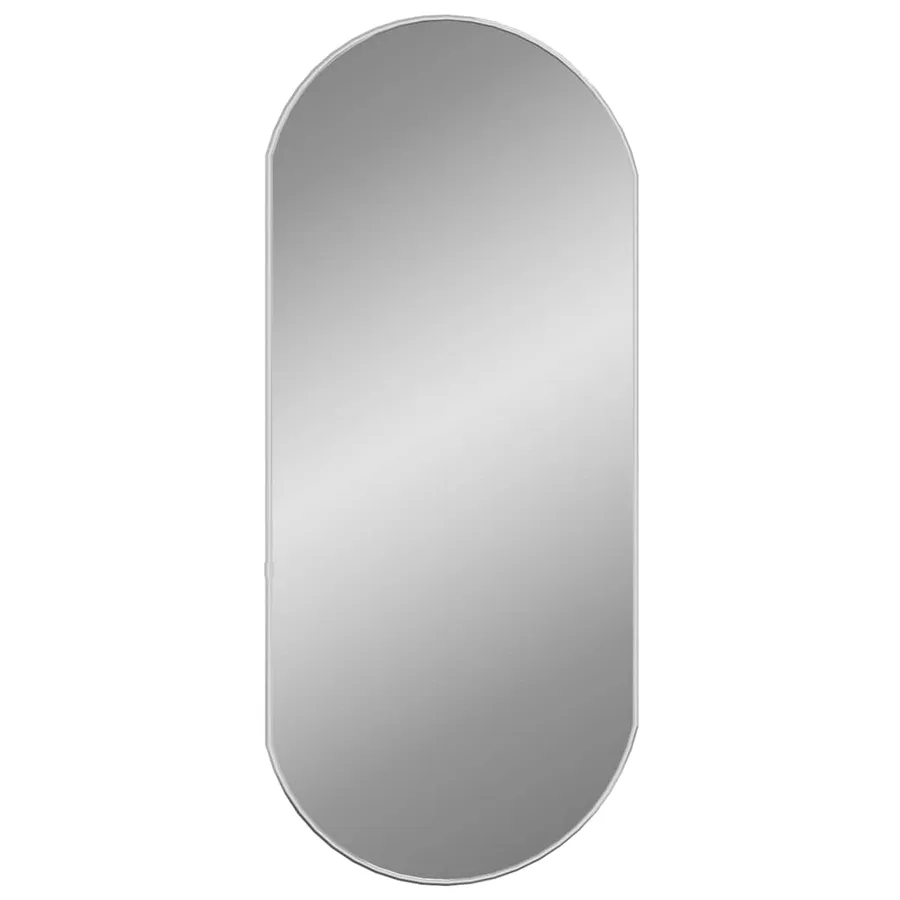 Miroir mural Argenté 80x35 cm Ovale - 3