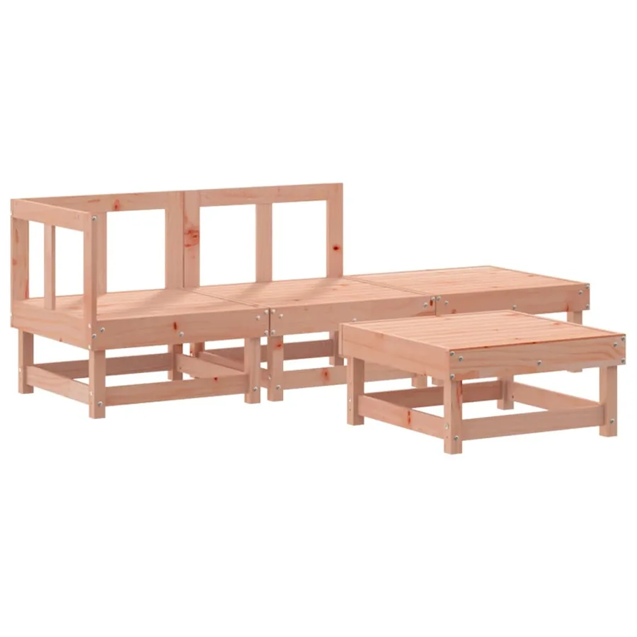 Salon de jardin 4 pcs bois massif douglas - 2