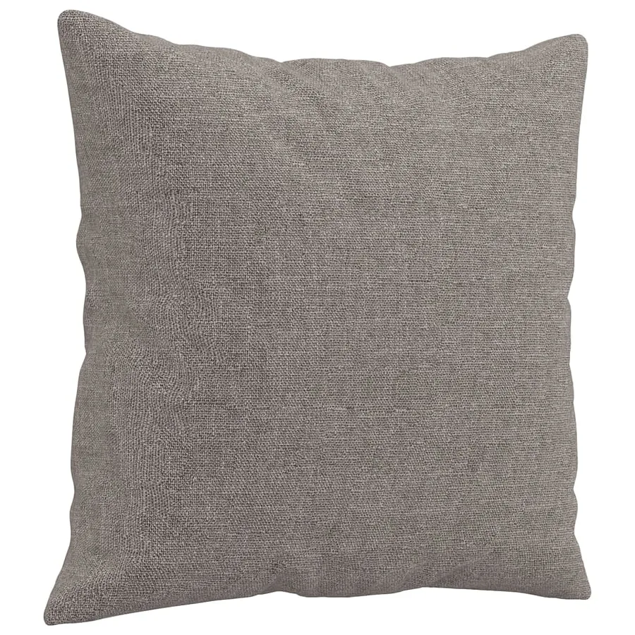 Ensemble de canapés 2 pcs avec coussins taupe tissu - 7
