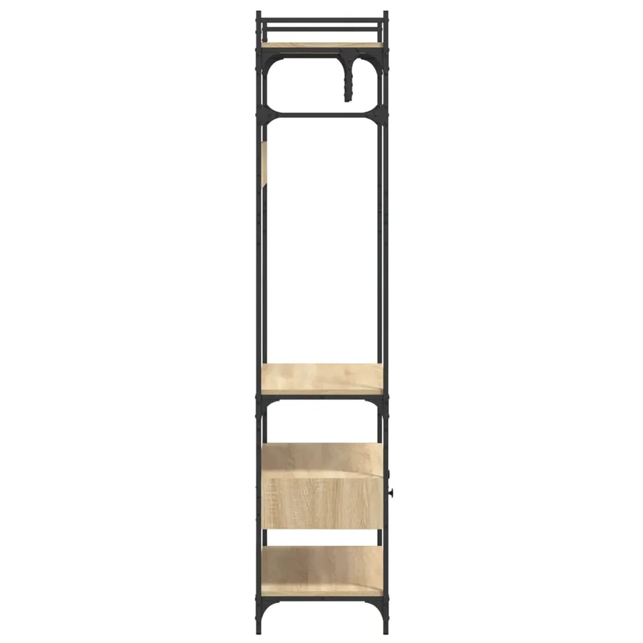 Armoire à tiroirs chêne sonoma 89x39x184,5 cm bois d'ingénierie - 7