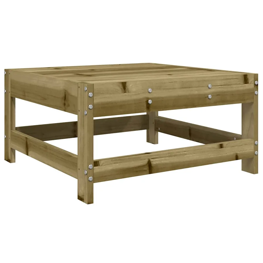 Salon de jardin 7 pcs bois de pin imprégné - 5