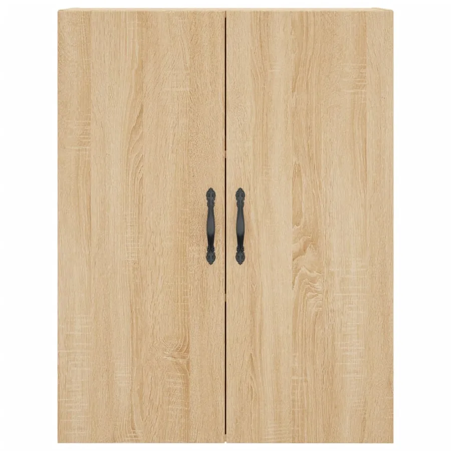 Buffet haut Chêne sonoma 69,5x34x180 cm Bois d'ingénierie - 6