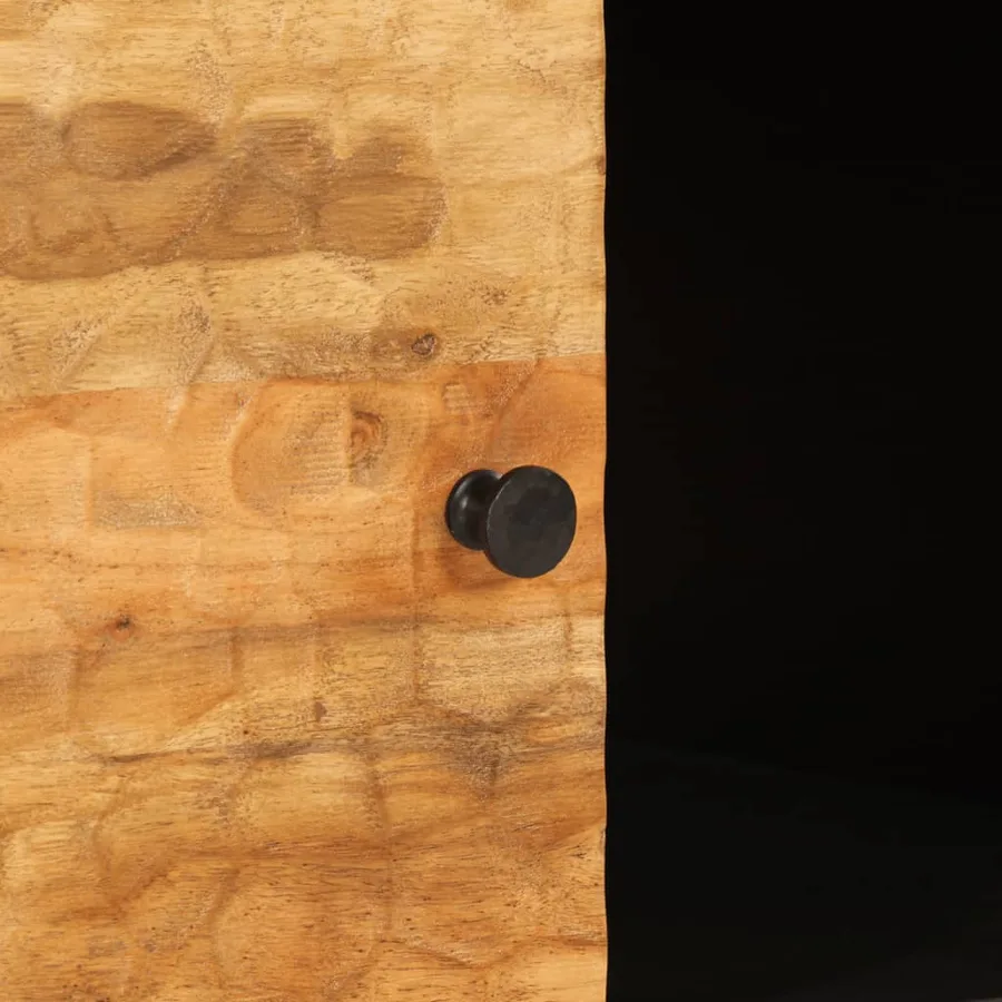 Table basse 100x54x40 cm bois massif d'acacia - 9