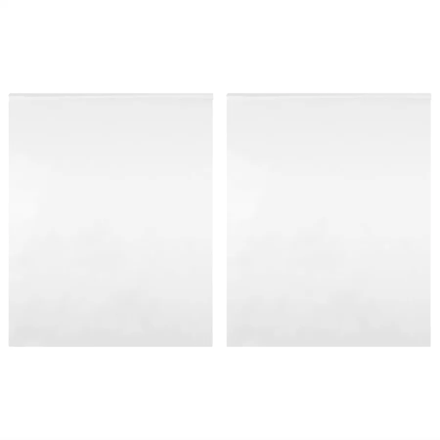 Films de miroir 2 pcs auto-adhésive 90x100 cm PET - 2