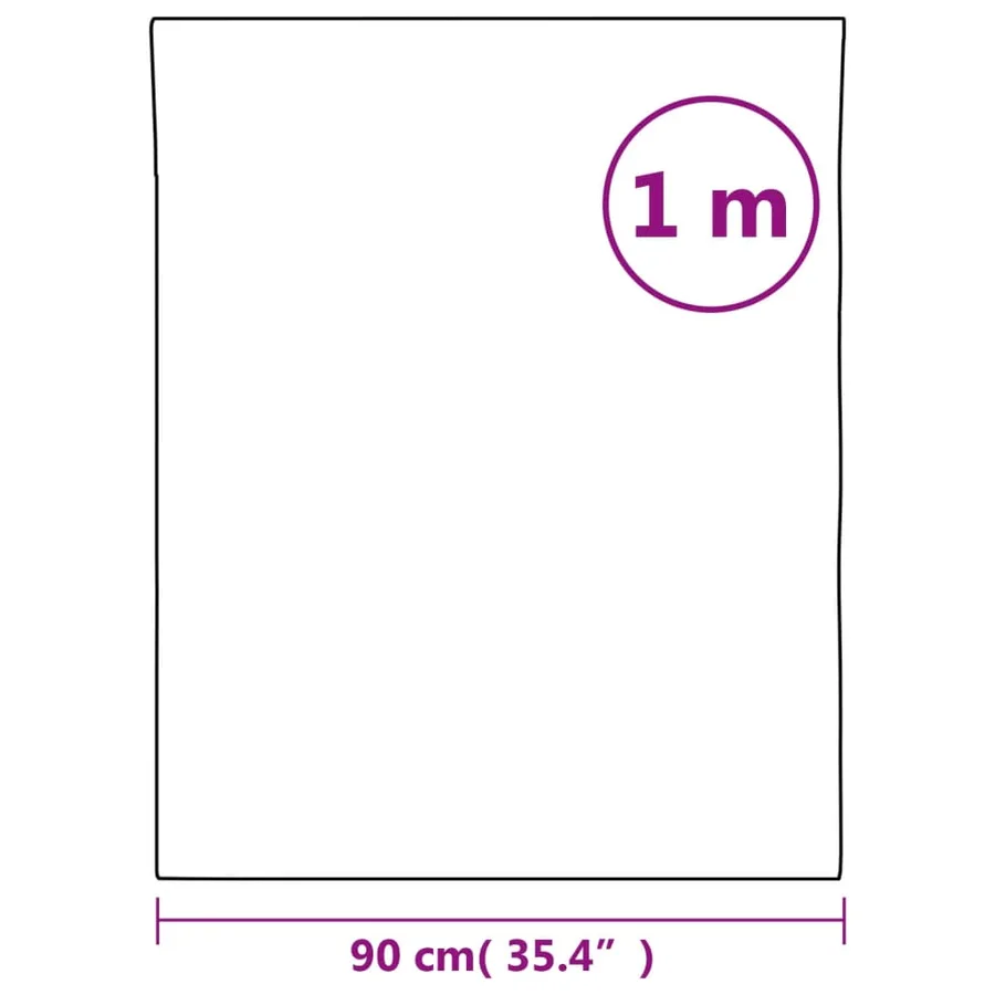 Films de miroir 2 pcs auto-adhésive 90x100 cm PET - 9
