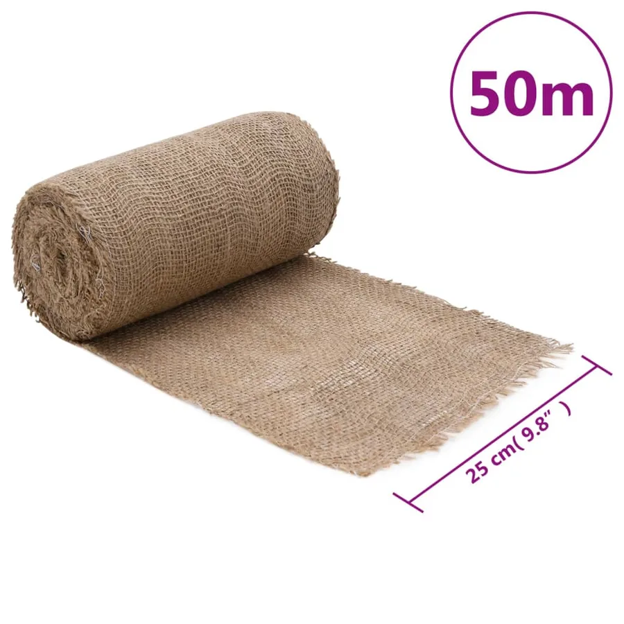 Rouleau de jute 0,25x50 m 100 % jute 200 g/m² - 7
