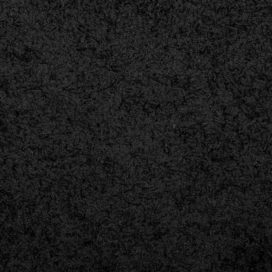 Tapis shaggy PAMPLONA poils longs moderne noir 140x200 cm - 9