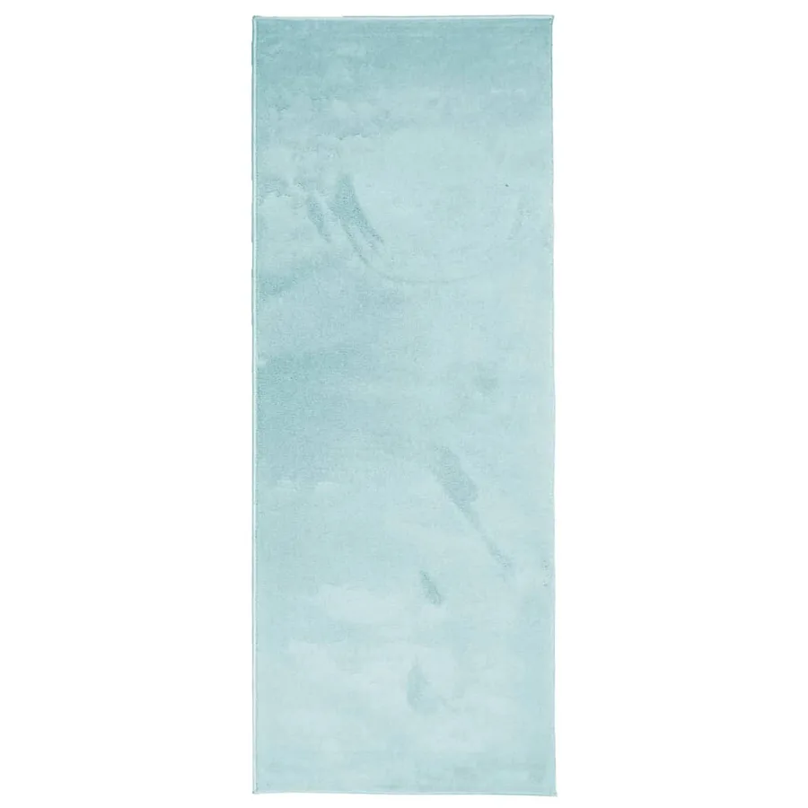Tapis OVIEDO à poils courts vert 80x200 cm - 2