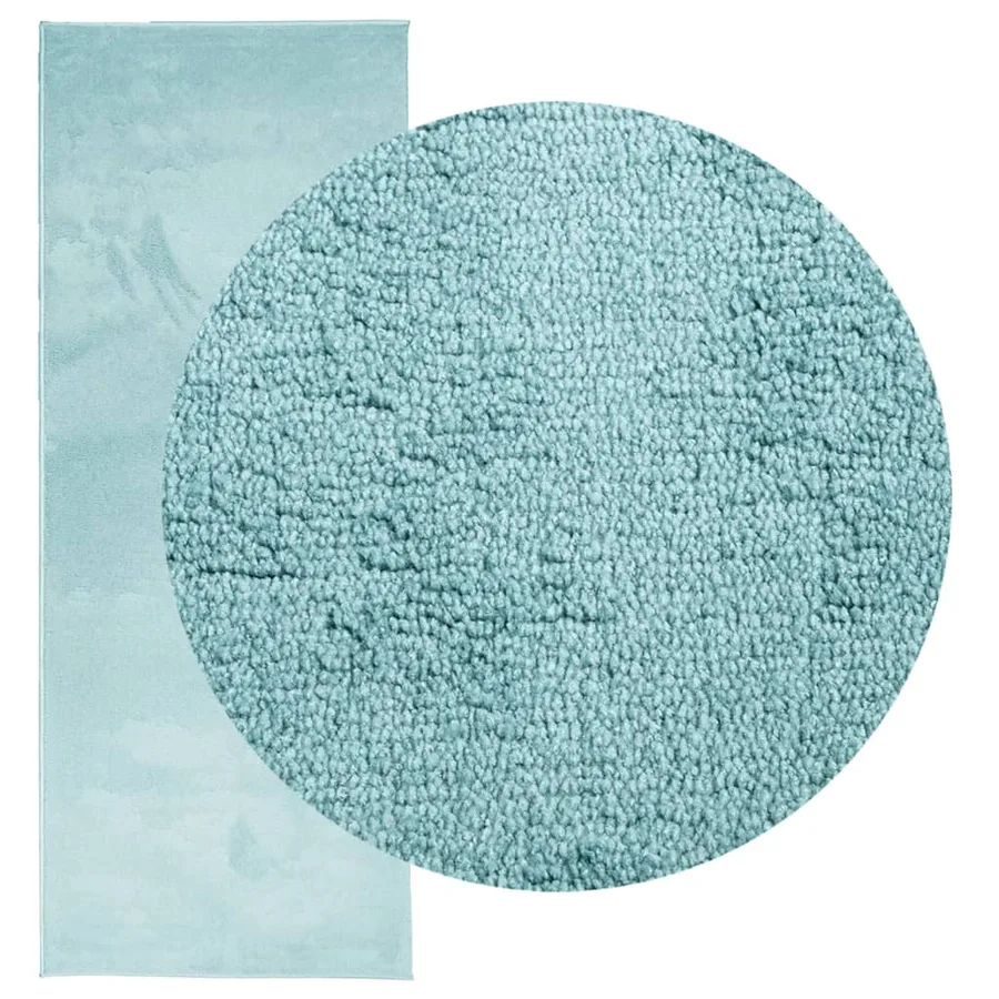Tapis OVIEDO à poils courts vert 80x200 cm - 3