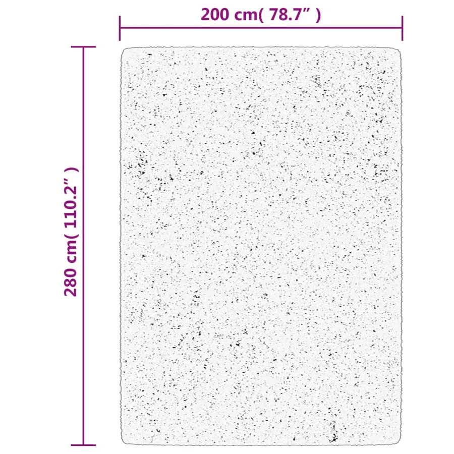 Tapis OVIEDO à poils courts anthracite 200x280 cm - 10