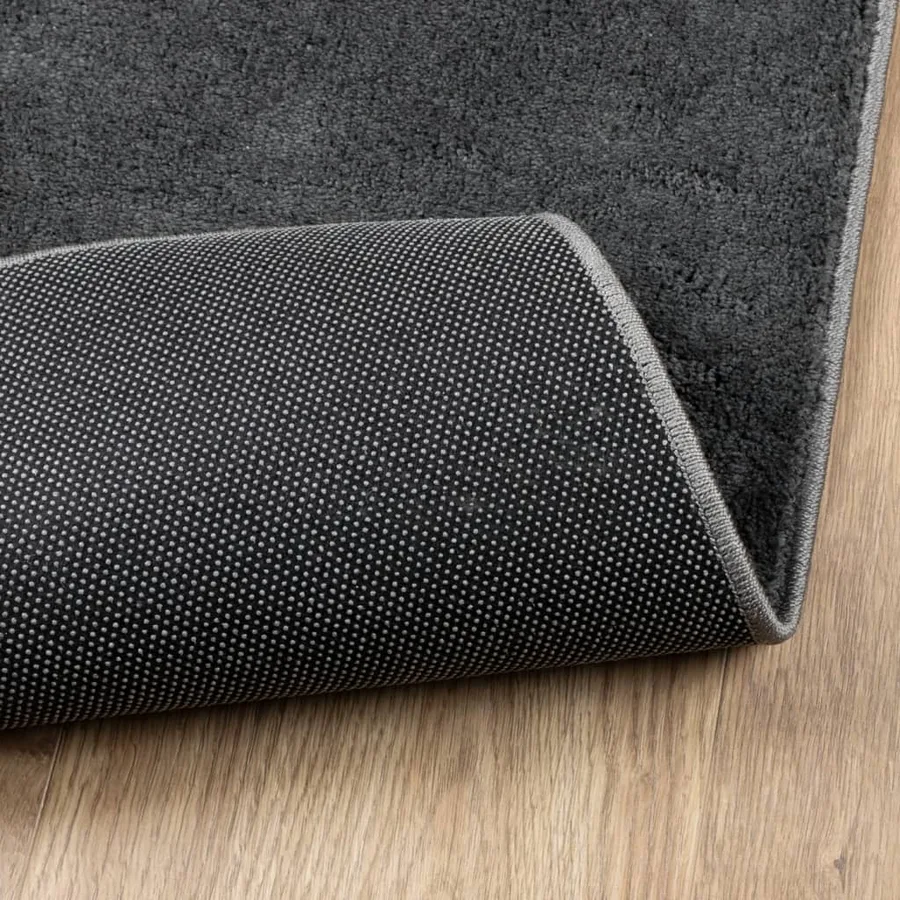 Tapis OVIEDO à poils courts anthracite 200x280 cm - 5