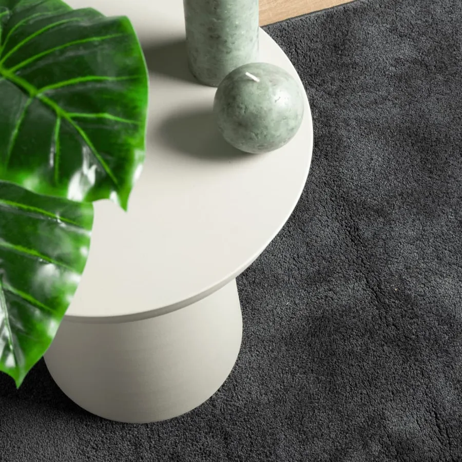 Tapis OVIEDO à poils courts anthracite 200x280 cm - 7