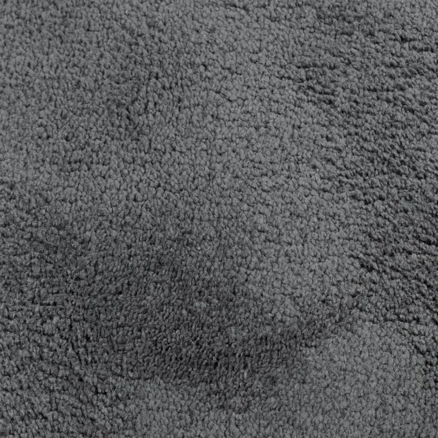 Tapis OVIEDO à poils courts anthracite 120x120 cm - 9