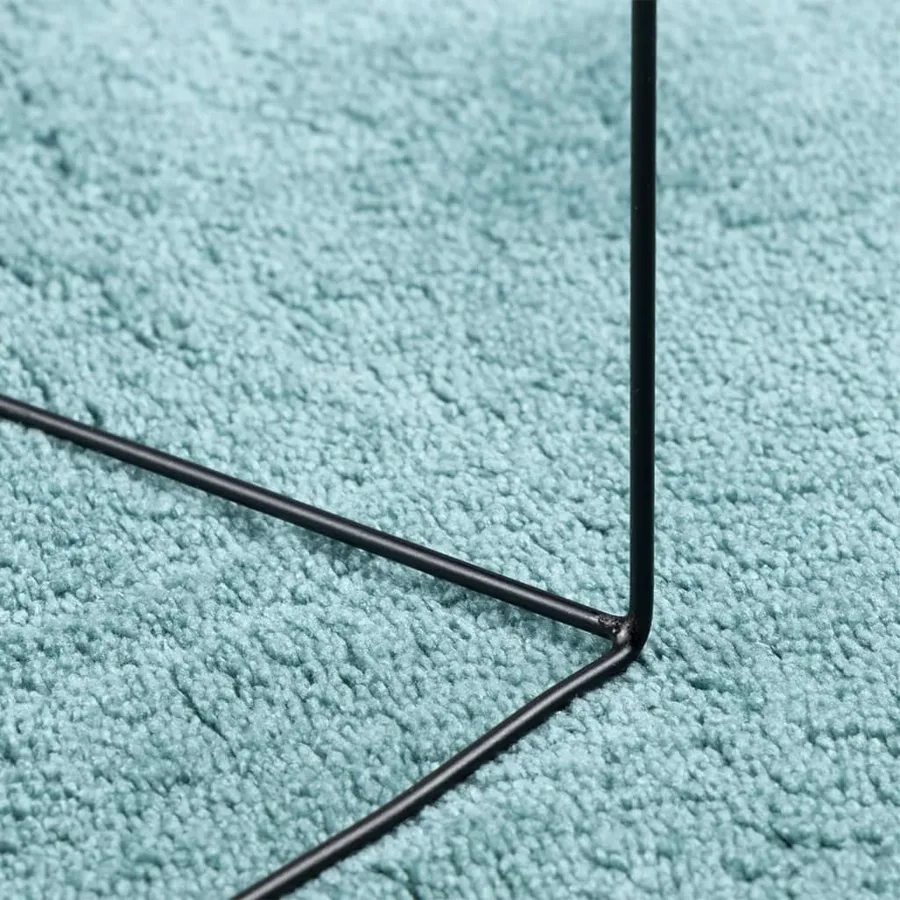 Tapis OVIEDO à poils courts vert 200x280 cm - 8