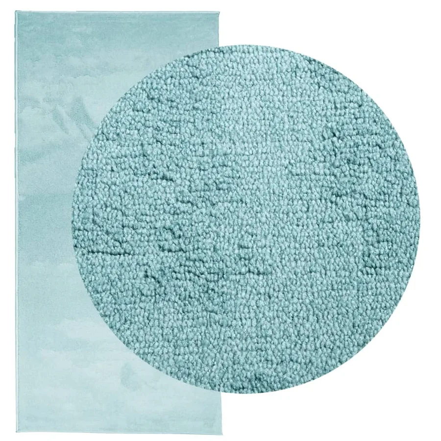 Tapis OVIEDO à poils courts vert 100x200 cm - 3