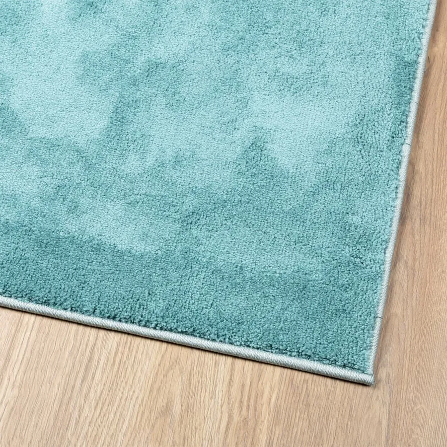 Tapis OVIEDO à poils courts vert 100x200 cm - 4