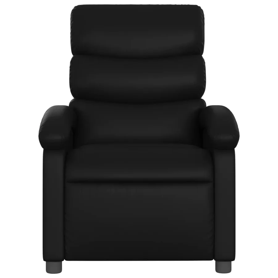 Fauteuil inclinable électrique Noir Similicuir - 9