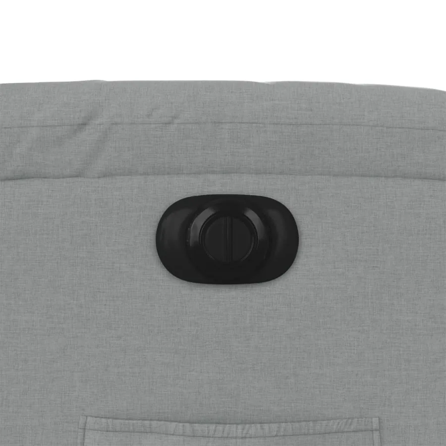 Fauteuil inclinable électrique Gris clair Tissu - 12