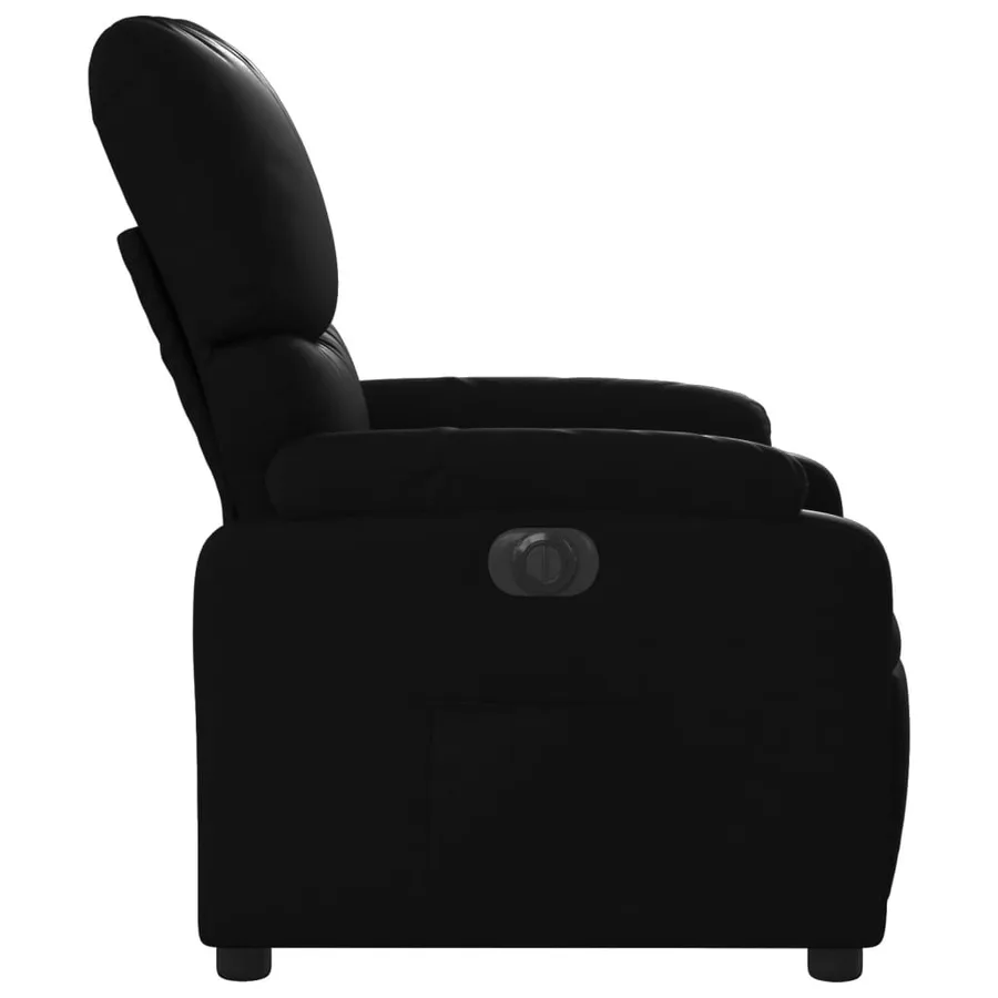 Fauteuil inclinable électrique Noir Similicuir - 10