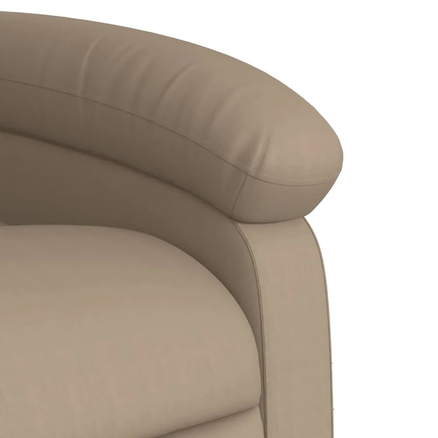 Fauteuil inclinable électrique Cappuccino Similicuir - 11