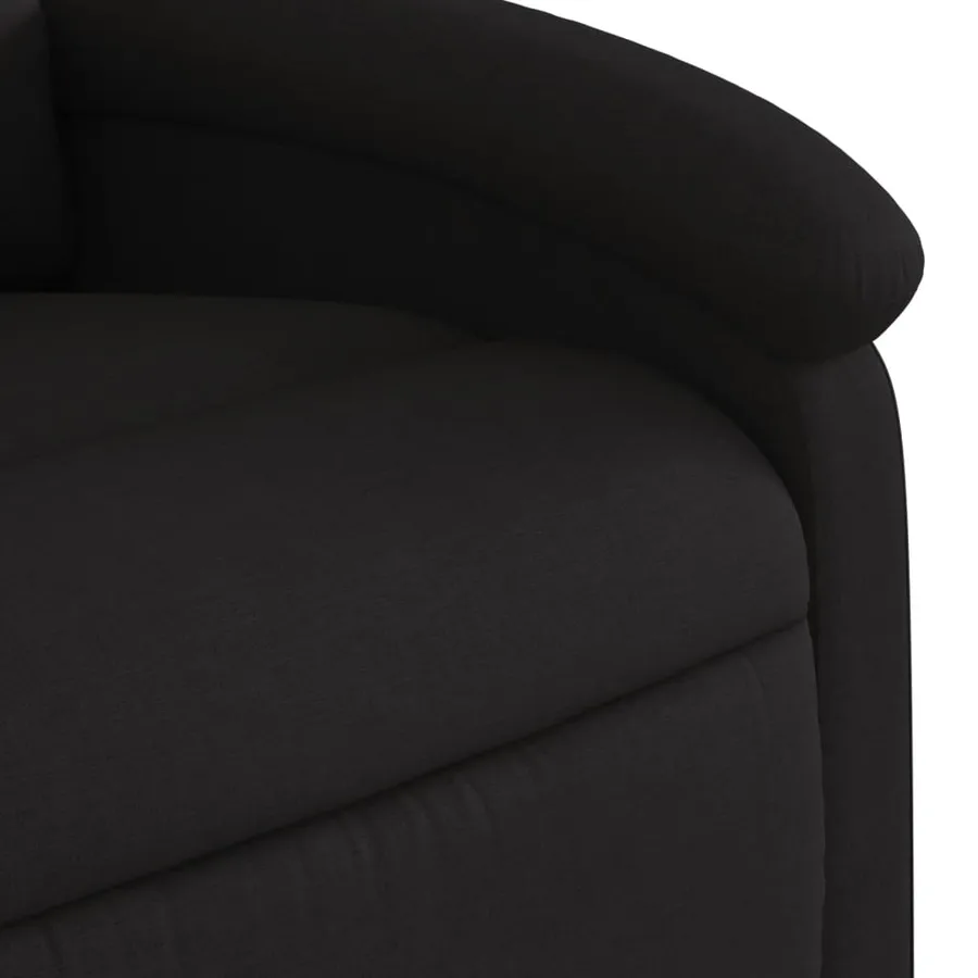Fauteuil inclinable électrique Noir Tissu - 11