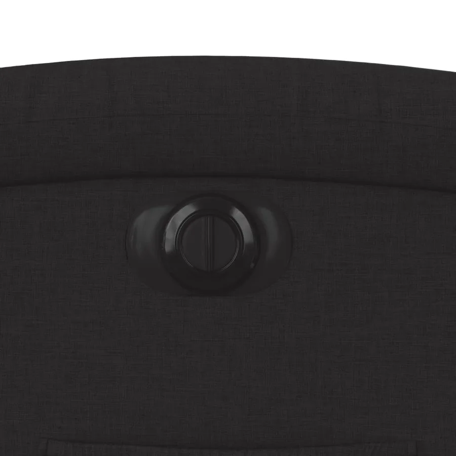 Fauteuil inclinable électrique Noir Tissu - 12