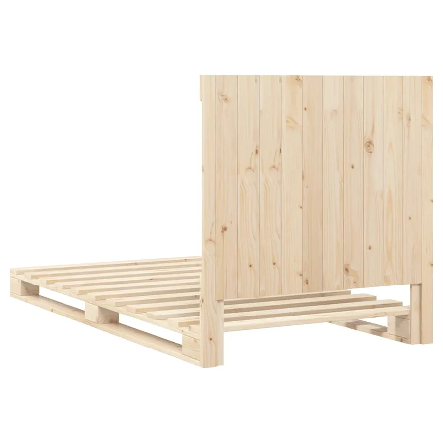 Cadre de lit sans matelas avec tête de lit 100x200 cm - 9
