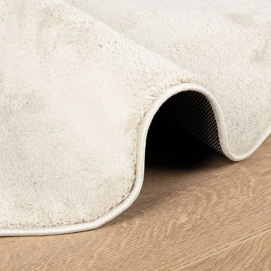 Tapis OVIEDO à poils courts beige Ø 120 cm - 6