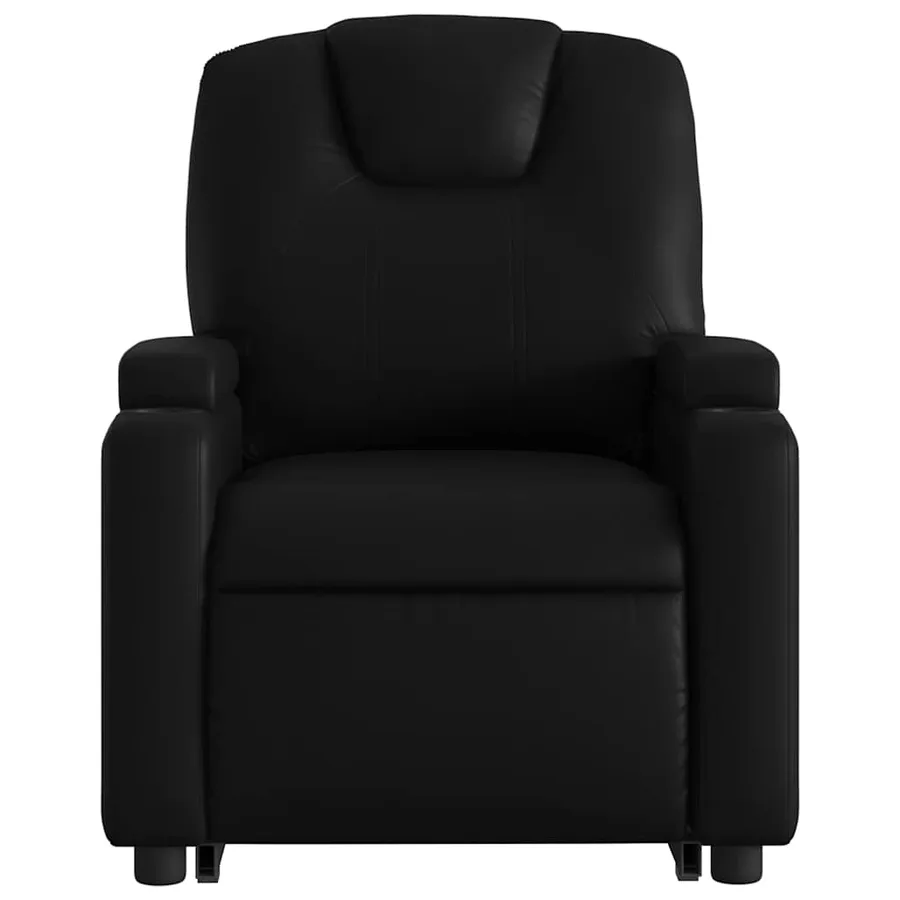 Fauteuil inclinable Noir Similicuir - 9