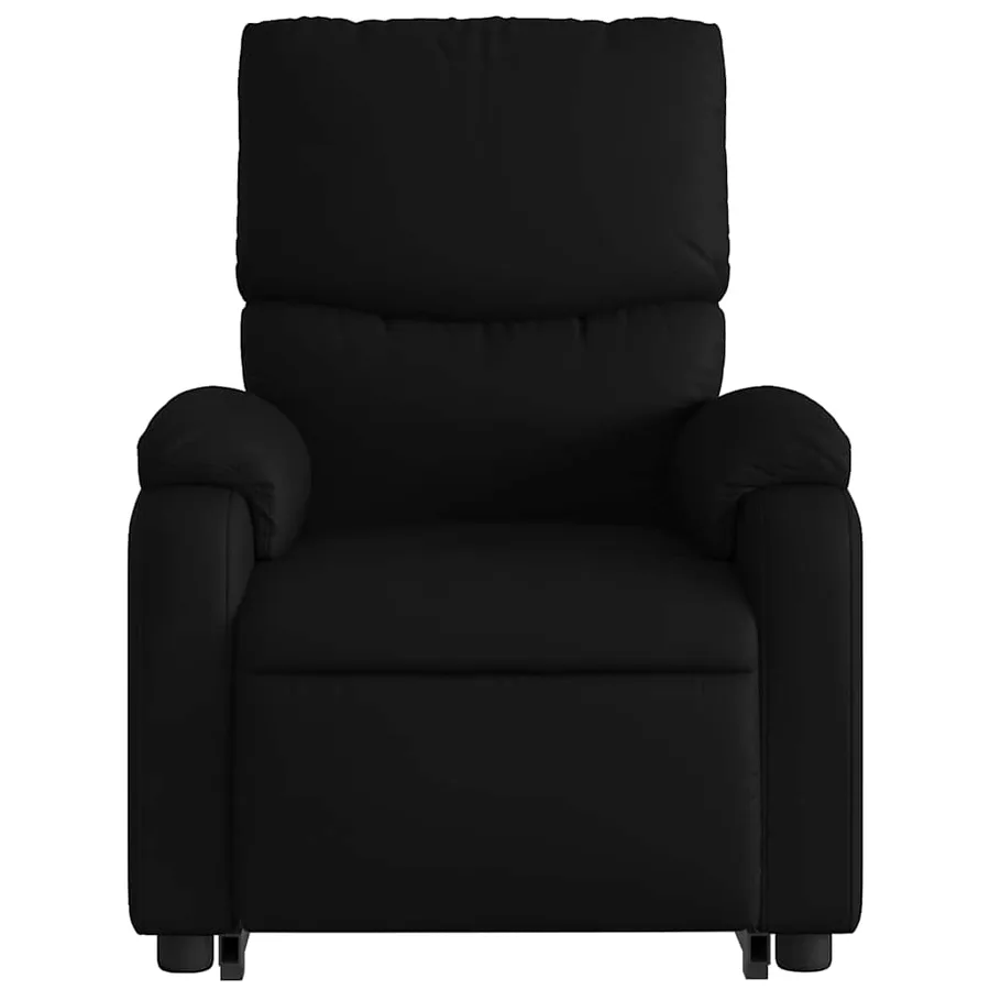 Fauteuil inclinable électrique noir similicuir - 9