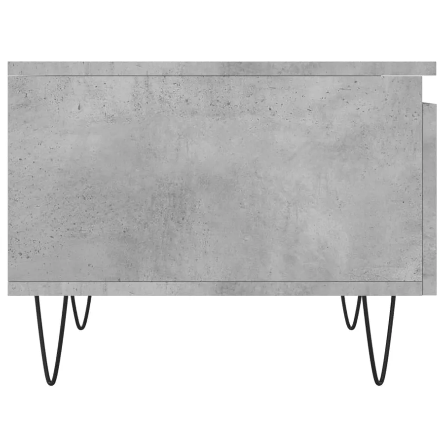 Tables basses 2 pcs gris béton 50x46x35 cm bois d'ingénierie - 8