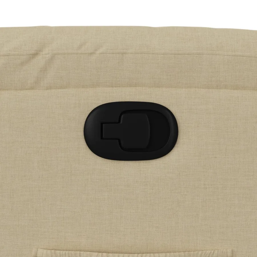 Fauteuil inclinable Crème Tissu - 12