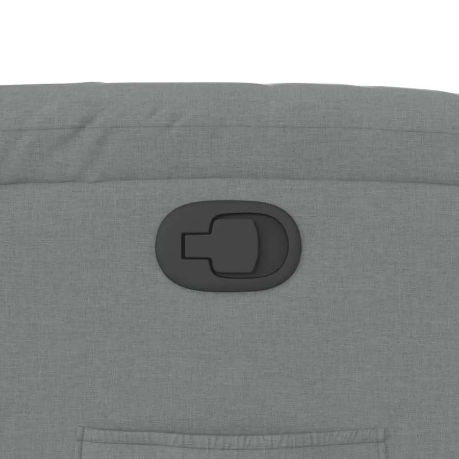 Fauteuil inclinable Gris clair Tissu - 12