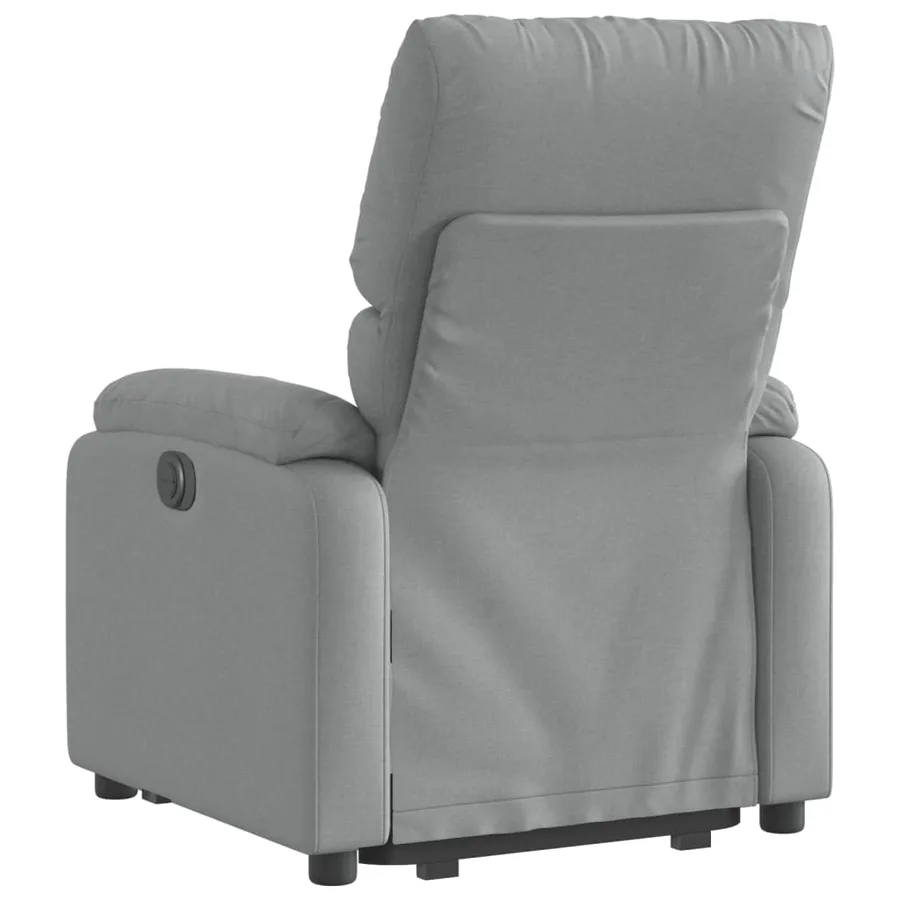 Fauteuil inclinable Gris clair Tissu - 5