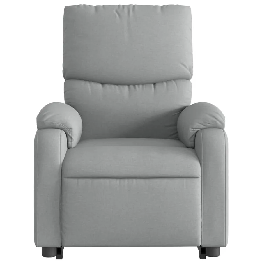 Fauteuil inclinable Gris clair Tissu - 9