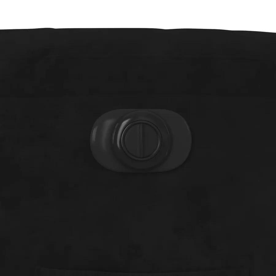 Fauteuil inclinable électrique noir velours - 11