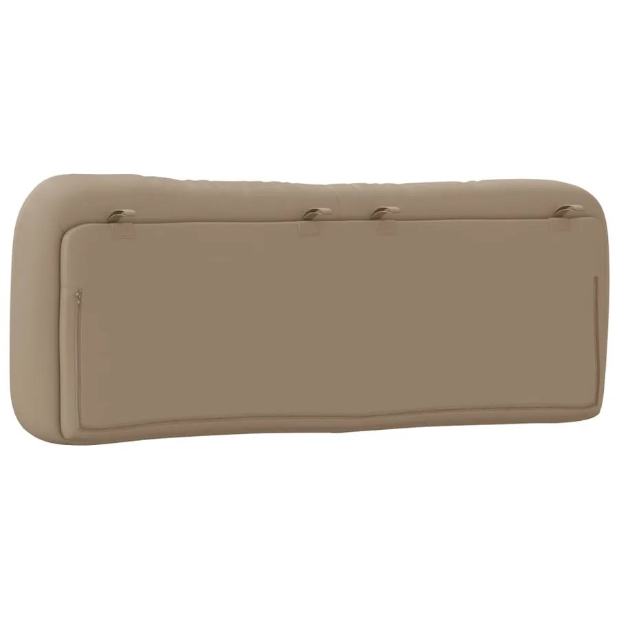 Coussin de tête de lit Hvar cappuccino 120 cm similicuir - 7