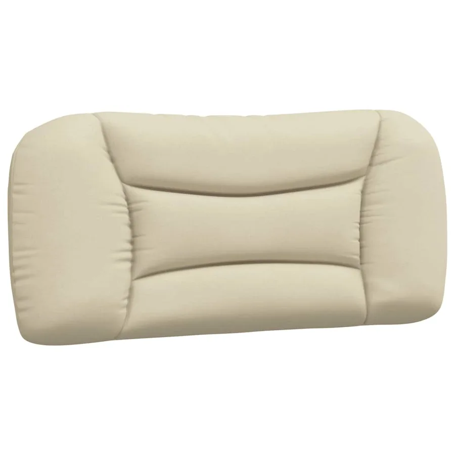 Coussin de tête de lit Hvar crème 80 cm tissu - 2