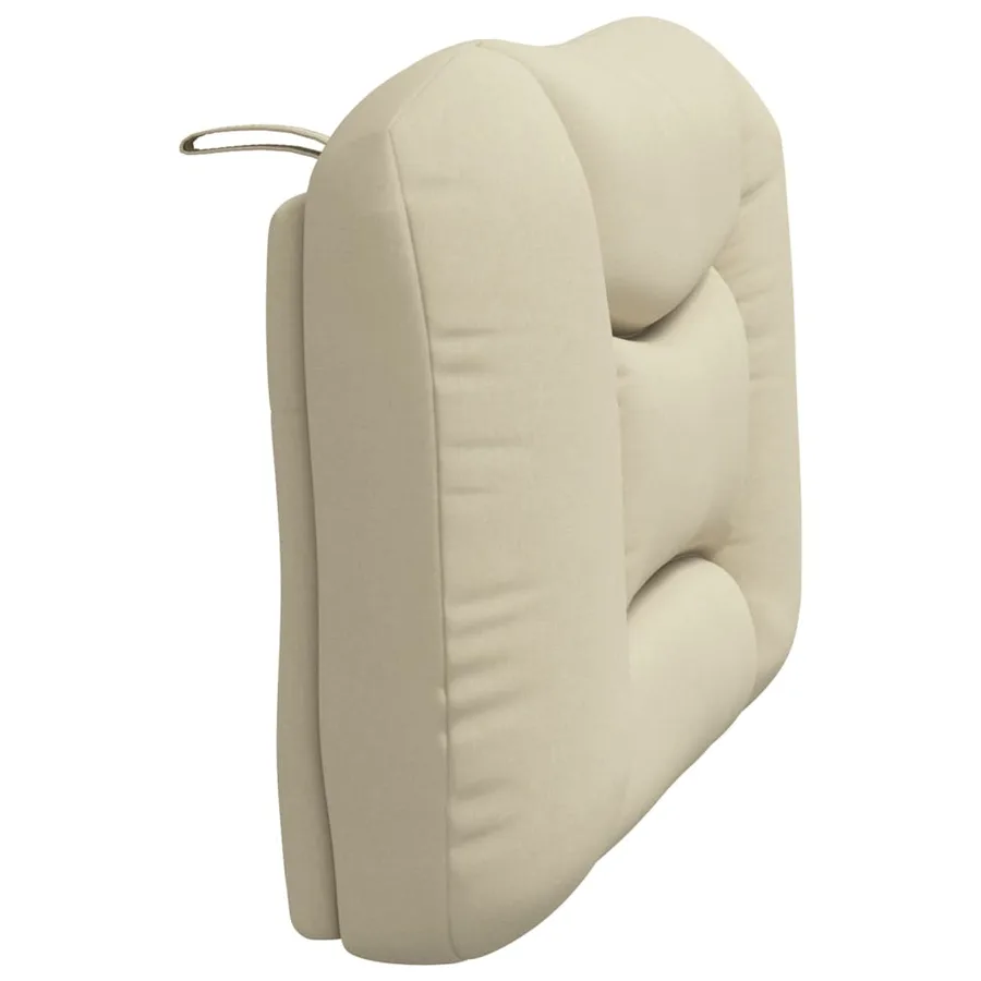 Coussin de tête de lit Hvar crème 80 cm tissu - 6