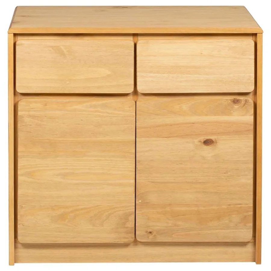 Buffet SAUDA chêne 80x43x75,5 cm bois massif de pin - 4